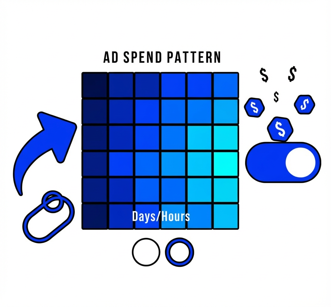 Ad spend pattern
